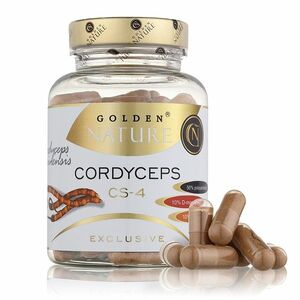 GOLDEN NATURE Exclusive Cordyceps sinensis CS-4 50% polysacharidů 100 kapslí obraz