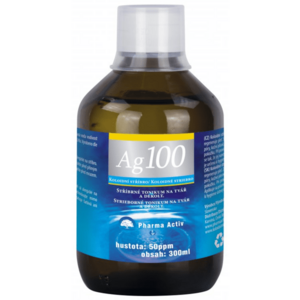 PHARMA ACTIV Koloidní stříbro Ag100 50ppm 300 ml obraz