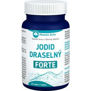 PHARMA ACTIV Jodid draselný FORTE 60 tablet obraz