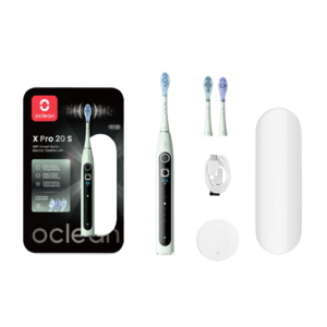 OCLEAN X Pro 20 S Green sonický kartáček a pouzdro, zelený obraz