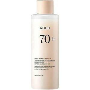 ANUA Rice 70 Glow Milky Toner - Hydratační pleťové tonikum s rýží 250 ml obraz