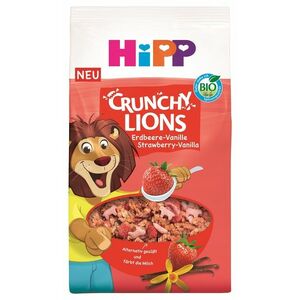 HIPP BIO křupavé Lion müsli Jahoda-Vanilka, od 3 let 300 g obraz