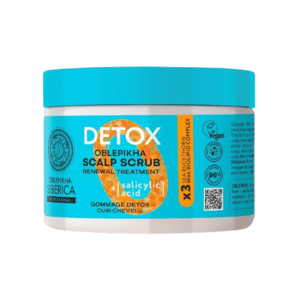 NATURA SIBERICA Oblepikha O Detox Detoxikační peeling pro vlasovou pokožku 300 ml obraz