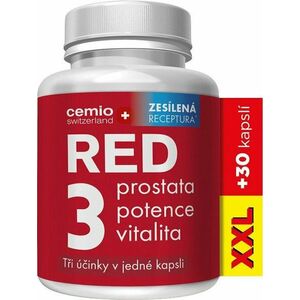 CEMIO RED3, XXL 120 kapslí obraz