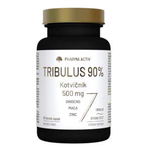 PHARMA ACTIV TRIBULUS 90% Kotvičník 500 mg 90 tobolek obraz