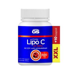 GS Vitamin Lipo C 500 mg se šípky, XXL 110 kapslí obraz