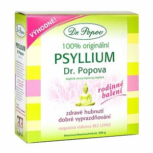 DR.POPOV Psyllium indická rozpustná vláknina 500 g obraz