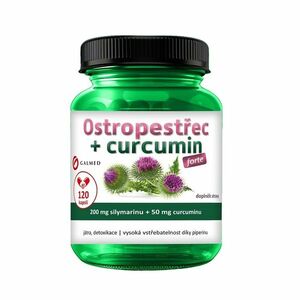 GALMED Ostropestřec forte + curcumin 120 kapslí obraz