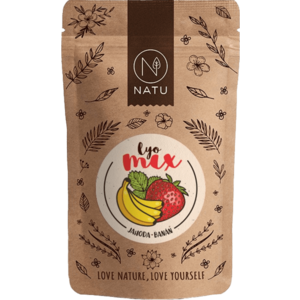 NATU Lyo mix jahoda a banán 40 g obraz