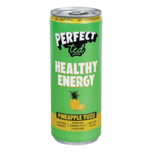 NATU Healthy Matcha Energy Drink ananas a yuzu 250 ml obraz