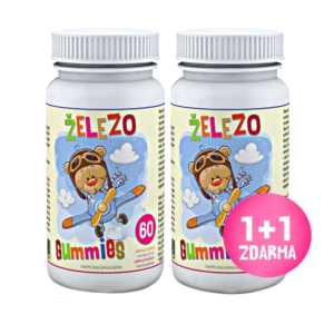 CLINICAL Železo Gummies pektinové bonbóny 2 x 60 ks obraz