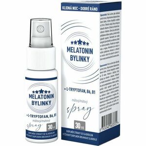 CLINICAL Melatonin Bylinky mátový spray 30 ml obraz