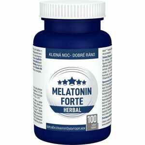 CLINICAL Melatonin Herbal 100 tablet obraz