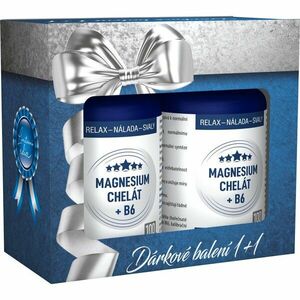 CLINICAL Magnesium chelát + B6 2 x 100 kapslí obraz