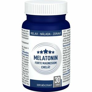 CLINICAL Melatonin Forte Magnesium chelát 30 tablet obraz