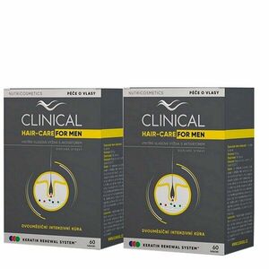 CLINICAL Hair-Care for MEN 4měs.kúra, 2 x 60 tobolek obraz