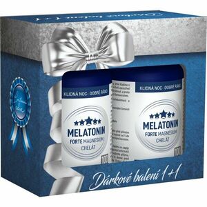 CLINICAL Melatonin Forte Magnesium chelát dárkové balení 1+1 2 x 100 kapslí obraz