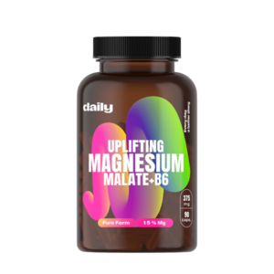 DAILY Uplifting Magnesium Malate + B6 90 kapslí obraz