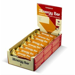 KOMPAVA 3Energy bar 32ks-pomeranč - mléčna poleva 32 x 40 g obraz