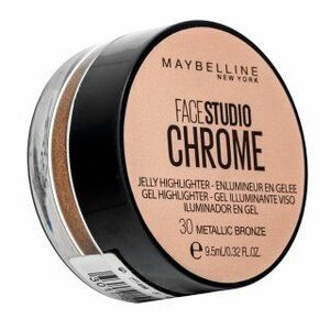 Maybelline Face Studio Chrome Highlighter rozjasňovač 30 Metallic Bronze obraz
