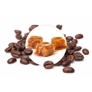 Karamelová - zrnková káva bezkofeinová, 500g obraz