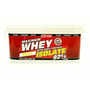 Xxlabs Maximum Whey Protein Isolate 92 vanilka 1000 g obraz