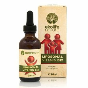 Ekolife Natura Lipozomální vitamín B12 kapky 60 ml obraz