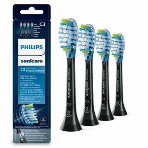 Philips Sonicare Premium Plaque Defence HX9044/33 black náhradní hlavice 4 ks obraz