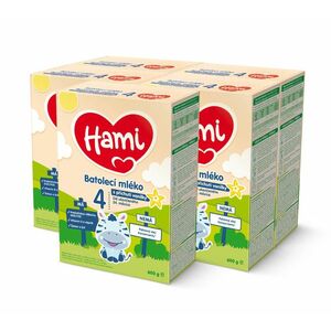 Hami 4 s příchutí vanilky 5x600 g obraz