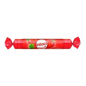 Intact Hroznový cukr s vitaminem C jahoda rolička 40 g obraz