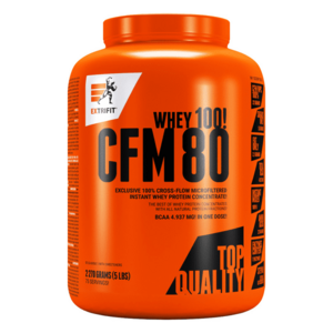 Extrifit CFM Instant Whey 80 Strawberry 2270 g obraz