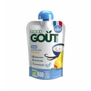 Good Gout BIO Vanilkový dezert s hruškou 6m+ kapsička 90 g obraz