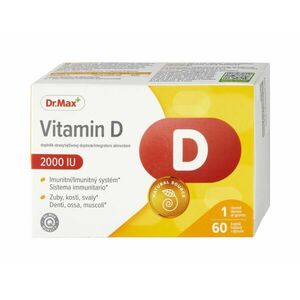 Dr. Max Vitamin D 2000 I.U. 60 kapslí obraz
