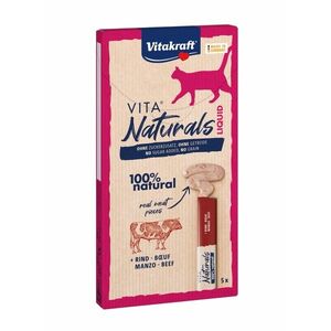 Vitakraft Vita Naturals Liquid hovězí 5x15 g obraz