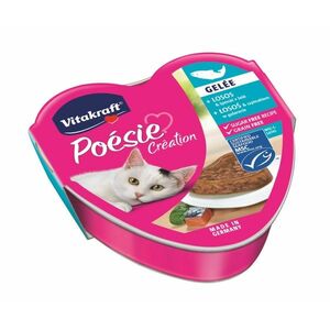 Vitakraft Poésie Création Gelée losos a špenát 85 g obraz