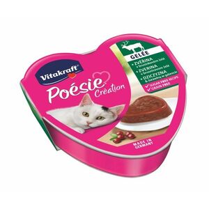 Vitakraft Poésie Création Gelée zvěřina a brusinky 85 g obraz