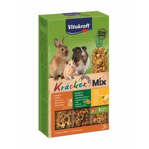 Vitakraft Kräcker Mix hlodavci –⁠⁠⁠⁠⁠⁠ citrus, zelenina a med 3x56 g obraz