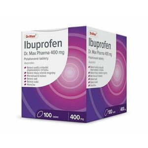 Dr. Max Ibuprofen 400 mg 100 potahovaných tablet obraz