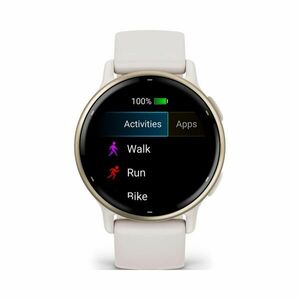 Garmin Vivoactive 5 chytré hodinky Ivory/Cream Gold obraz