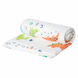 Akuku Deka, mazlík, osuška 110x105cm, Baby Dinosaurus obraz