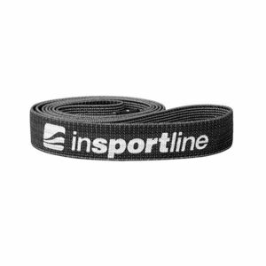 inSPORTline Posilovací guma Rand XXX Strong 208x3, 3 cm / 17 kg tmavě šedá obraz
