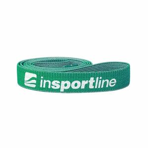 inSPORTline Posilovací guma Rand XX Strong 208x3, 3 cm / 13 kg tmavě zelená obraz
