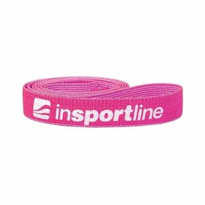 inSPORTline Posilovací guma Rand Light 208x3, 3 cm / 5 kg růžová obraz