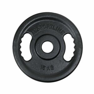 inSPORTline Litinový olympijský kotouč Castblack OL 15 kg 50 mm obraz
