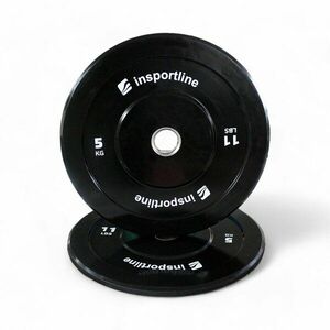 inSPORTline Gumový kotouč Bumper Plate Lite 5 kg 50 mm obraz