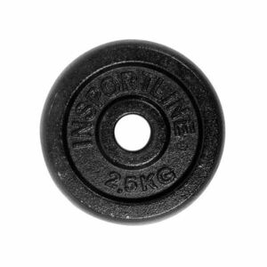 inSPORTline Litinový kotouč Castblack 2, 5 kg 30mm obraz