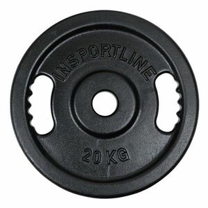 inSPORTline Litinový olympijský kotouč Castblack OL 20 kg 50mm obraz