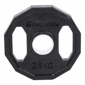 inSPORTline Pogumovaný olympijský kotouč Ruberton 2, 5 kg 50 mm obraz
