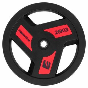 inSPORTline Pogumovaný kotouč Herk 25 kg 30 mm obraz