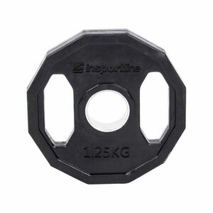 inSPORTline Pogumovaný olympijský kotouč Ruberton 1, 25 kg 50 mm obraz